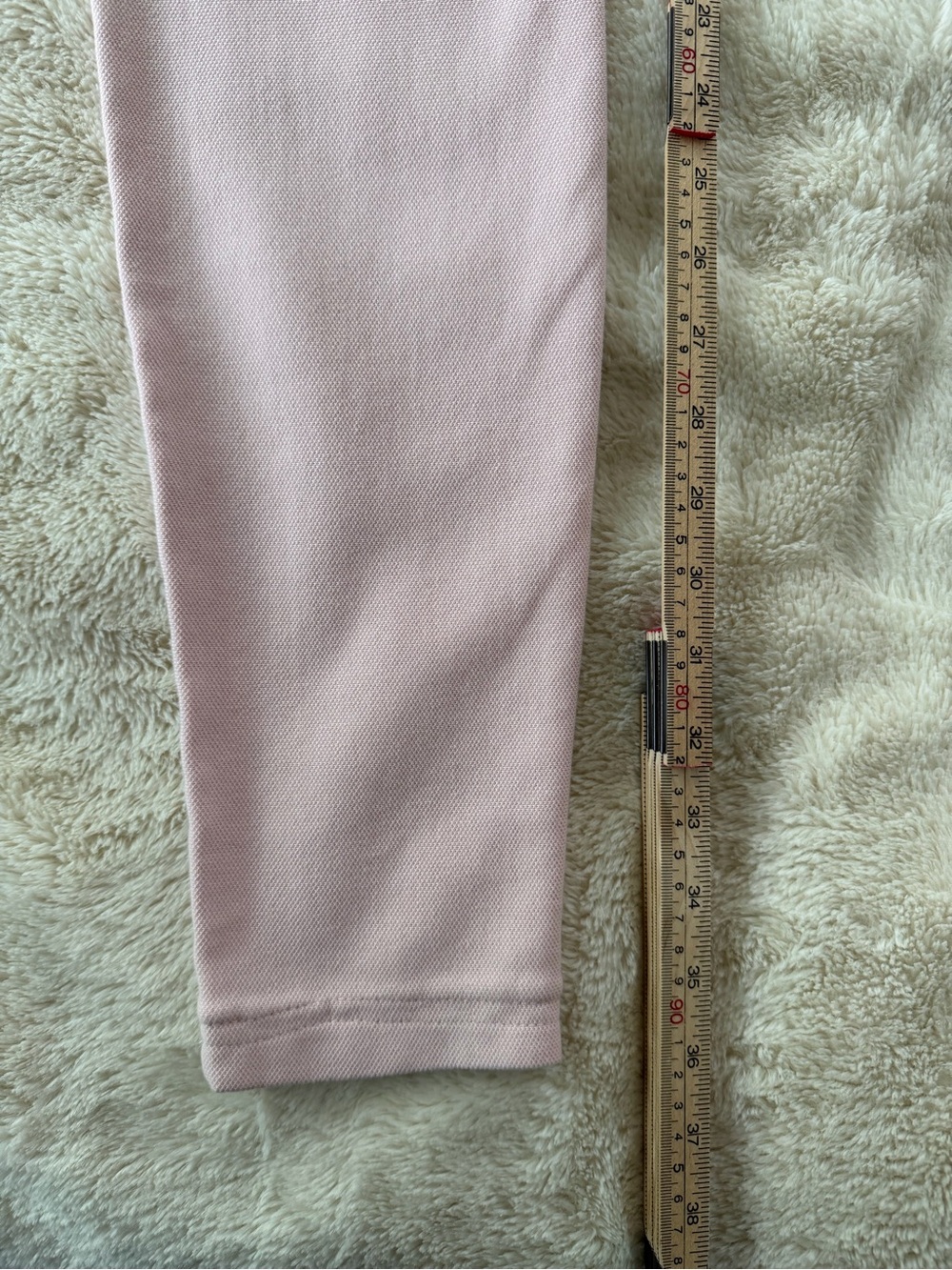 HUE Piqué Skimmer Pants Pink Size L NWT Stretch Skinny Ankle Pants - Picture 5 of 10